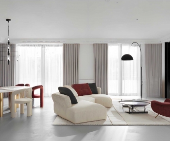 Modern A Living Room-ID:653693915