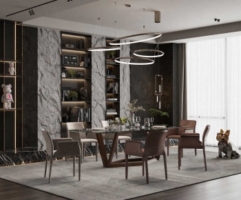 Modern Dining Room-ID:679651029