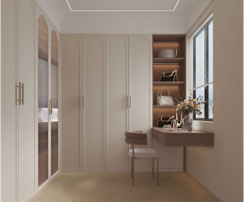 Modern Clothes Storage Area-ID:221787932