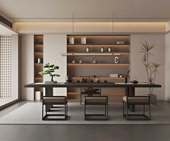 New Chinese Style Tea House-ID:995862966