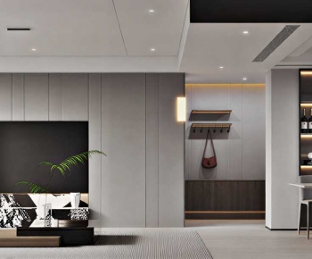 Modern A Living Room-ID:566760062