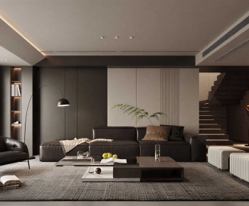 Modern A Living Room-ID:167844062