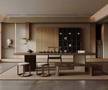 New Chinese Style Tea House-ID:725369937