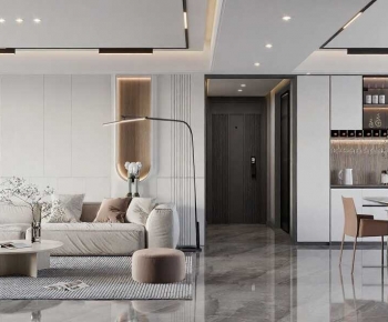 Modern A Living Room-ID:843386894