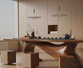 New Chinese Style Tea Tables And Chairs-ID:946645023