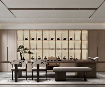 New Chinese Style Tea House-ID:879832031