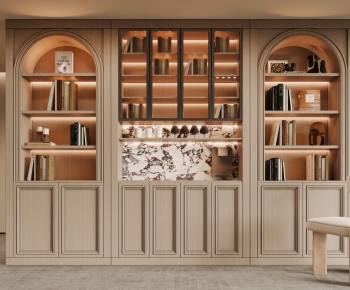 French Style Bookcase-ID:676510109