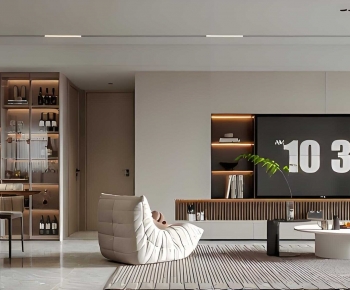 Modern A Living Room-ID:904037959