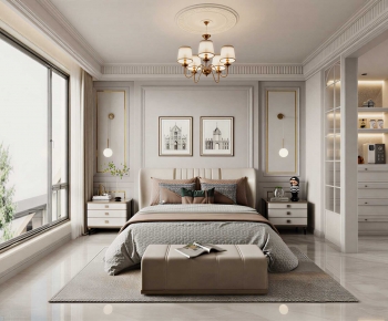 American Style Bedroom-ID:364442116