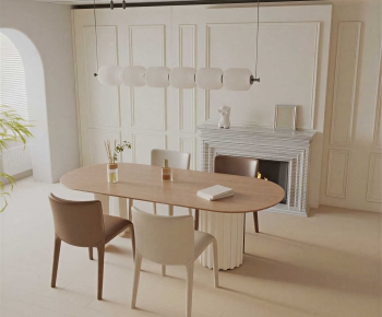 Modern Dining Table And Chairs-ID:674610112