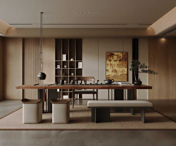 New Chinese Style Tea House-ID:810999941