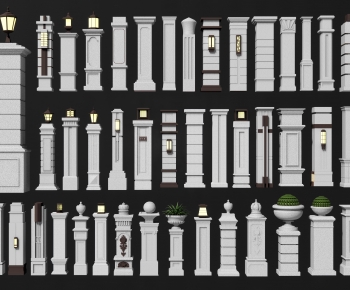 European Style Roman Pillar-ID:917380098