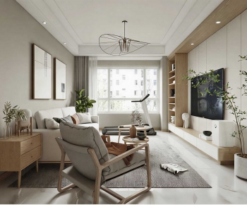 Nordic Style A Living Room-ID:610030895