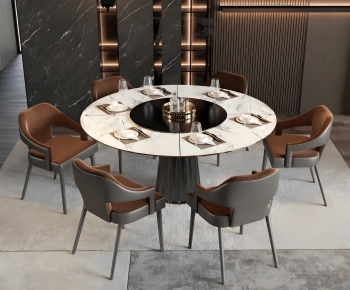 Modern Dining Table And Chairs-ID:710597998