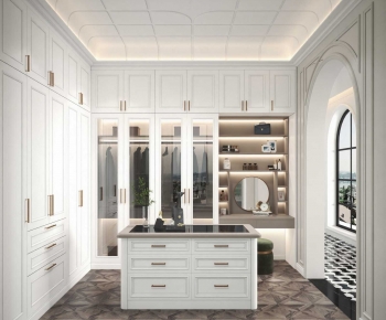 Modern Clothes Storage Area-ID:273297074