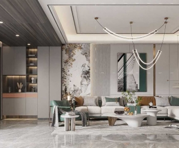 Modern A Living Room-ID:363876101