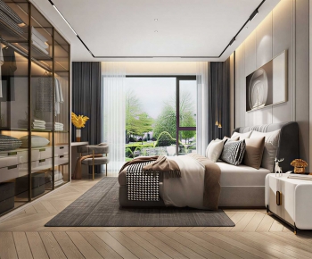 Modern Bedroom-ID:466685067