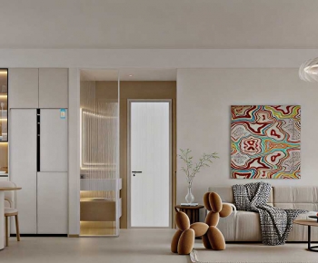 Nordic Style A Living Room-ID:183018927