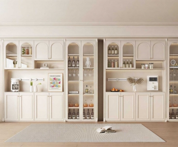 French Style Wine Cabinet-ID:612618994