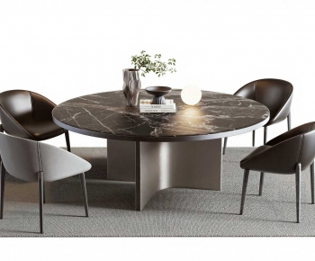 Modern Dining Table And Chairs-ID:506786112