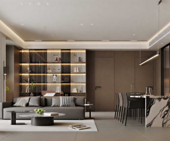 Modern A Living Room-ID:711379177