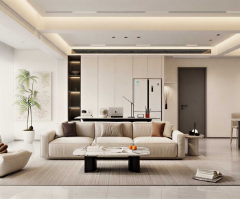 Modern A Living Room-ID:282593973