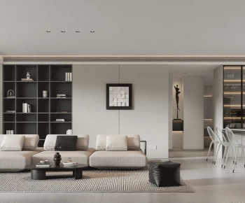 Modern A Living Room-ID:830324897