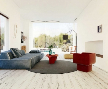 Modern A Living Room-ID:162555932