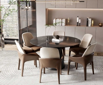 Modern Dining Table And Chairs-ID:212362054