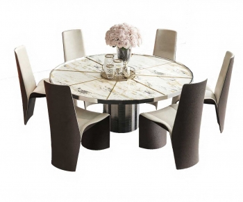 Modern Dining Table And Chairs-ID:672099117