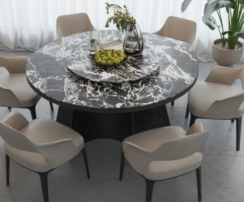 Modern Dining Table And Chairs-ID:912940033