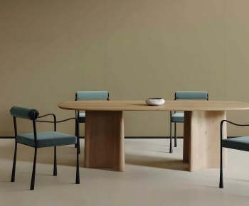 Modern Dining Table And Chairs-ID:486530072
