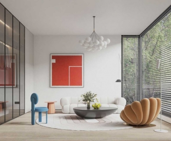 French Style A Living Room-ID:483113053