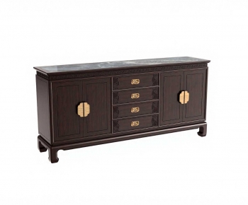 New Chinese Style Entrance Cabinet-ID:500305892