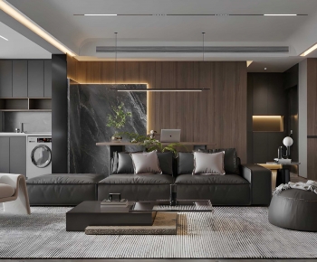 Modern A Living Room-ID:522866014