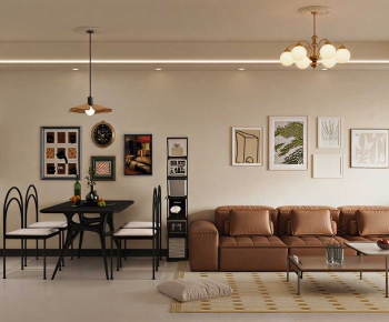 Modern A Living Room-ID:333983907