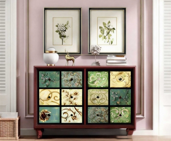 European Style Entrance Cabinet-ID:691179046