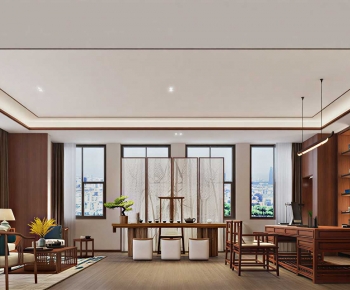 New Chinese Style Manager's Office-ID:827943093