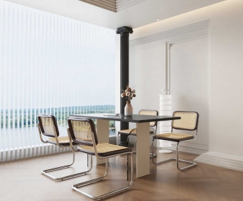 Modern Dining Table And Chairs-ID:997786053