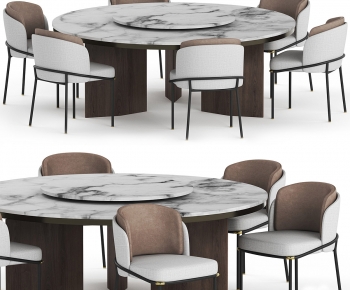 Modern Dining Table And Chairs-ID:306572914