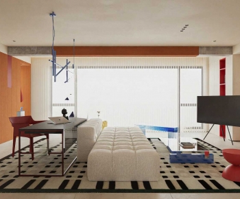 Modern A Living Room-ID:760267972