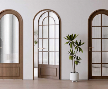 French Style Single Door-ID:650810967