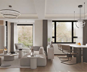 Modern A Living Room-ID:831934938