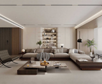Modern A Living Room-ID:876590976