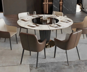 Modern Dining Table And Chairs-ID:660121922