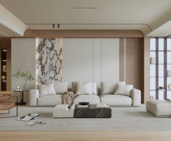Modern A Living Room-ID:163343917