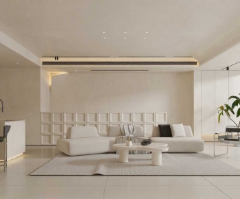 Modern A Living Room-ID:745910886