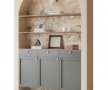 French Style Decorative Cabinet-ID:684464938