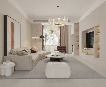 Modern A Living Room-ID:636204005