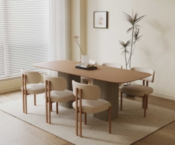 Modern Dining Table And Chairs-ID:608525993
